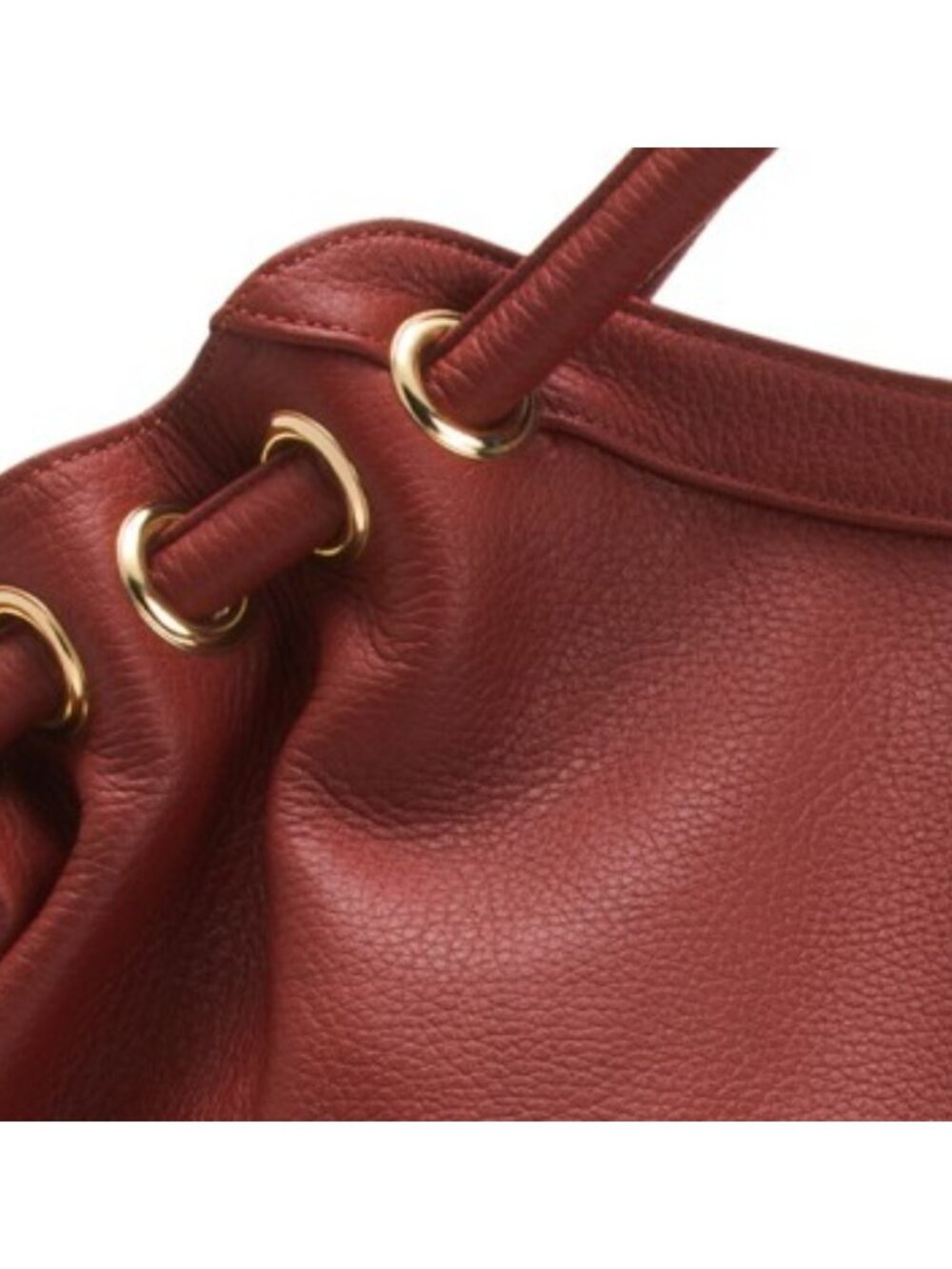 AMERILEATHER Leather Musette Satchel - Picture 3 of 6